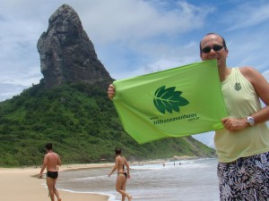 Praia da Conceição - Morro do Pico ao fundo