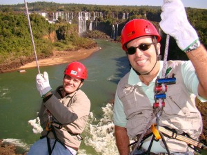 Foz do Iguaçu - Rapel de 55 metros!