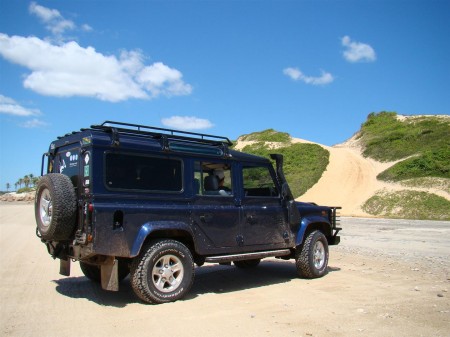 Um dia perfeito para um off-road pelas dunas