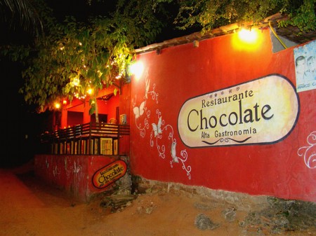 Restaurante Chocolate Alta Gastronomia em Jericoacoara