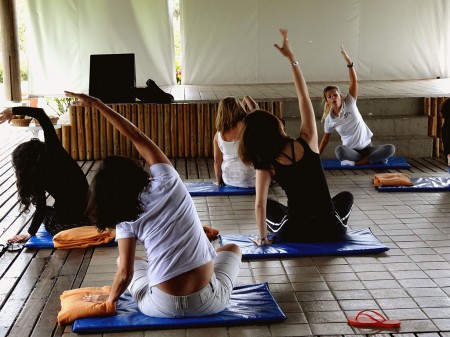 Momento relax com Yoga - Club Med Trancoso