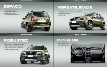 Espaço, Versatilidade e Robustez do novo Renault Duster