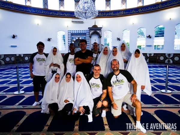 A Mesquita Árabe deixou a turma encantada
