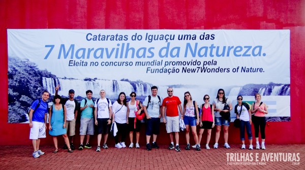 Turma do BlogTurFoz no Parque Nacional do Iguaçu