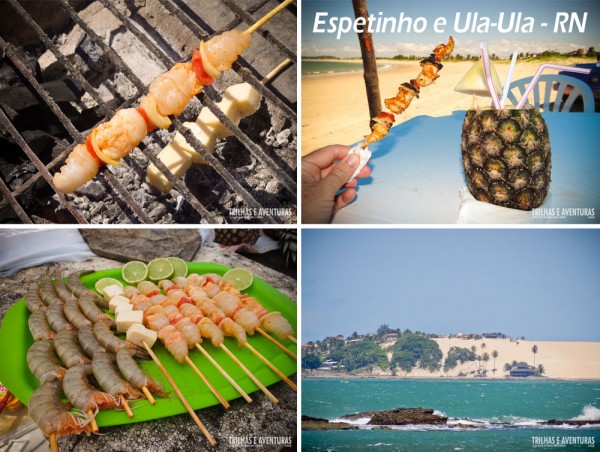 Experiência Gastronômica - Espetinho e Ula-Ula na Praia de Pitangui - RN