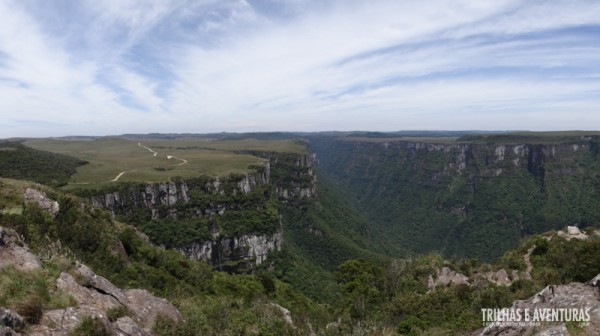 Parque Nacional da Serra Geral - Cânion Fortaleza, o segundo maior cânion do Brasil