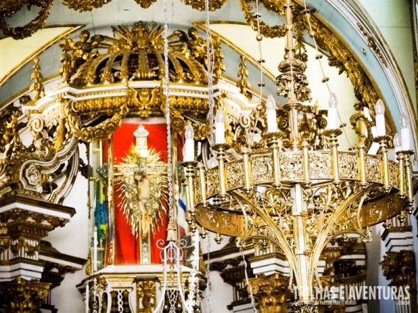 Detalhes do altar da Igreja do Bonfim