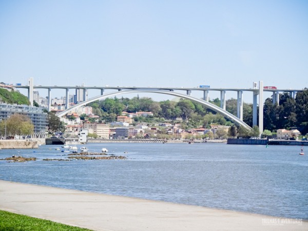 Rio Douro e as pontes da cidade do Porto