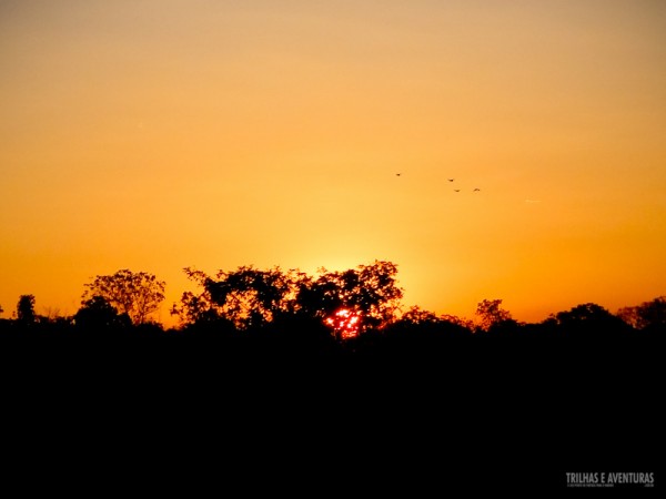 Primeiro pôr-do-sol que vimos no Jalapão. Inesquecível!