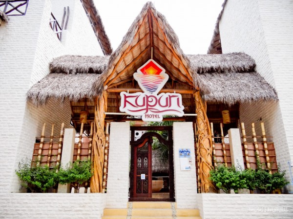 Fachada do Hotel Kupuri, Sayulita - México