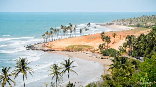 Praia de Lagoinha, cartão-postal do Ceará