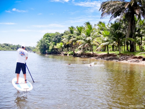 Stand Up Paddle no Rio de Contas em Itacaré