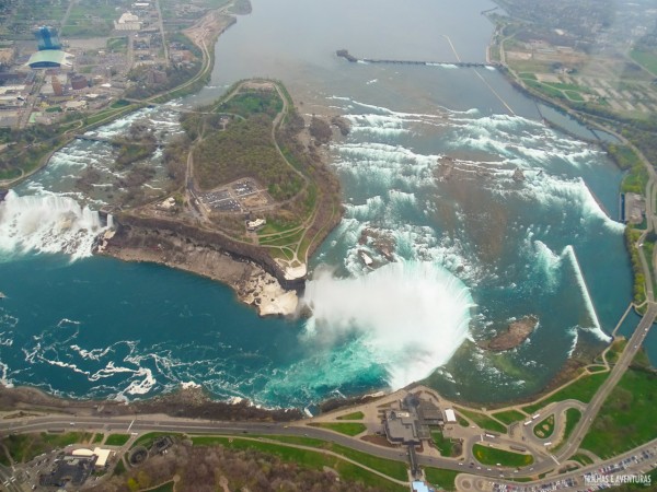 Voo panorâmico de helicóptero em Niagara Falls