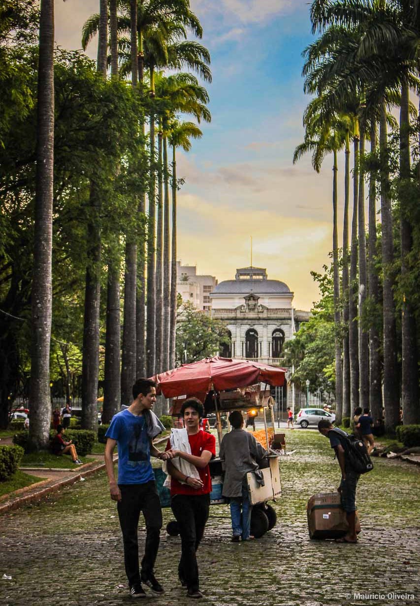 Praça da Liberdade - Um dos cartões-postais de Belo Horizonte