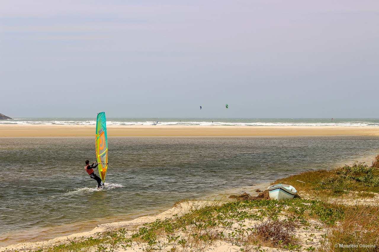 Point de Kite e Windsurf em Barra de Ibiraquera, em Imbituba - SC