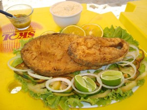 Delícias da Bahia: Peixe-frito