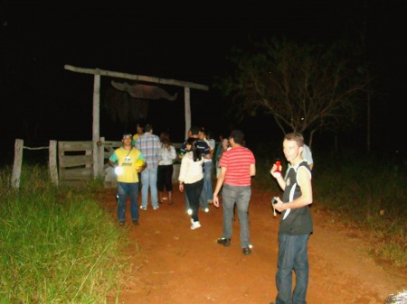 Focagem Notuna de Jacarés, na Cacimba de Pedra, Miranda - MS