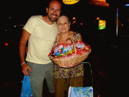 Dona Margarida e sua cesta de bombons, Bonito - MS