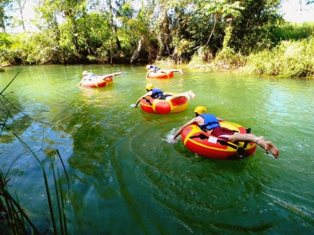 Grupo no Boia Cross no Rio Formoso, Bonito - MS