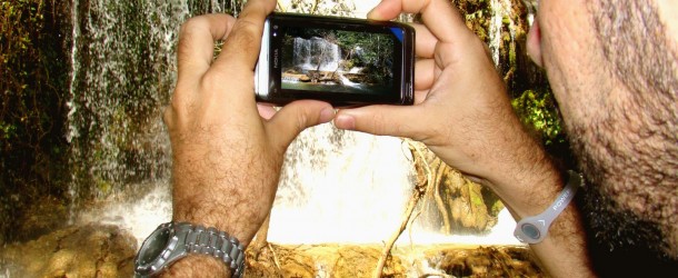 A foto da foto - Parque das Cachoeiras, Bonito - MS