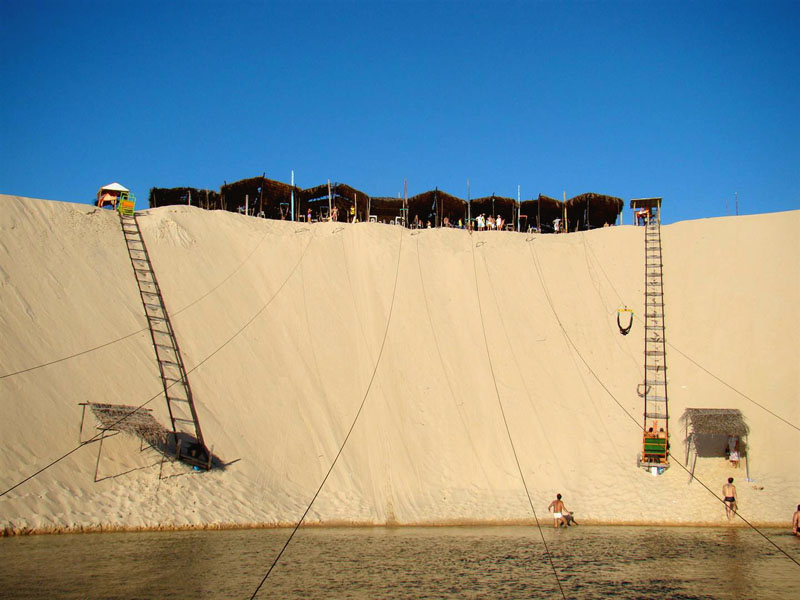 Esse é o famoso ski-bunda de Canoa Quebrada