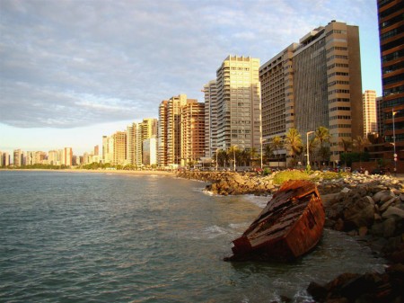 Fim de tarde na Av. Beira-Mar - Fortaleza