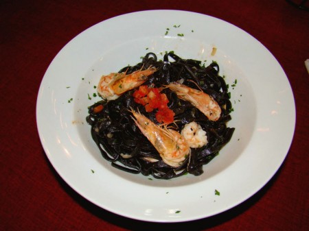 Tagliatelle al Nero de Seppia