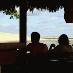 Vista da Pousada Jeribá, em Jericoacoara - Ceará