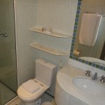 Banheiro do Hotel Estanplaza Ibirapuera