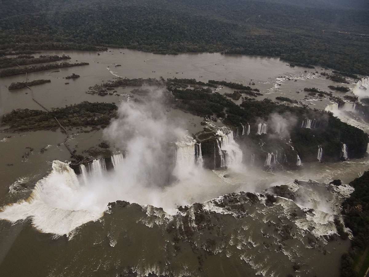 Sobrevoo de Helicóptero nas Cataratas do Iguaçu