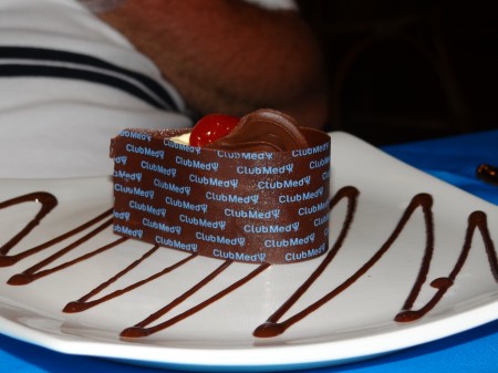 Gota de Chocolate no Restaurante Lua - Club Med Trancoso