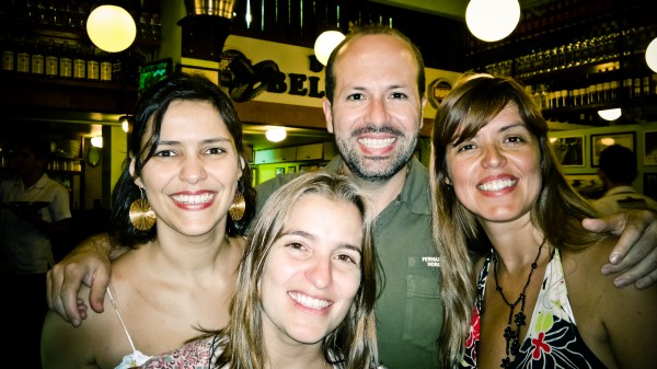 Blogueiros reunidos no Boteco Belmonte - RJ