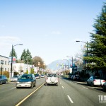 Belas paisagens chegando em Vancouver