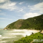 As longas ondas da Prainha favorecem a prática do surf