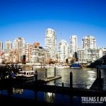 Uma bela vista para False Creek