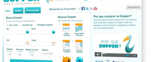 Zupper - O buscador de passagens aéreas inteligente