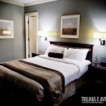 Visual do quarto no St. Regis Hotel