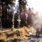 Totens canadenses no Stanley Park