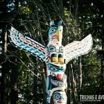 Totens canadenses no Stanley Park