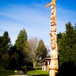 Totens canadenses no Stanley Park