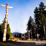 Totens canadenses no Stanley Park