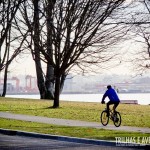 Pedalando na Seawall - Stanley Park