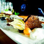 Sobremesas no Altitudes Bistro em Grouse Mountain