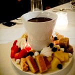 Fondue de Chocolate no The Chalet - Whistler