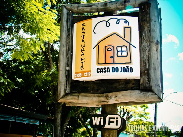 Wi-Fi Grátis no Restaurante Casa do João - Bonito MS