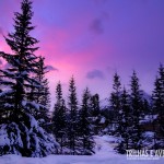 Amanhecer com diversas cores no céu. Digno de muitas fotos