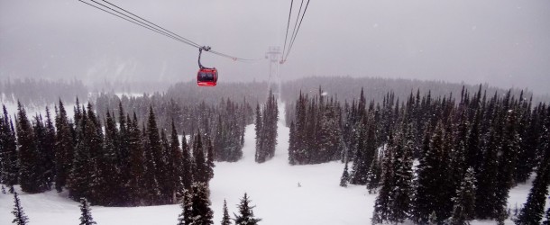 A PEAK 2 PEAK liga Whistler a Blackcomb em poucos minutos