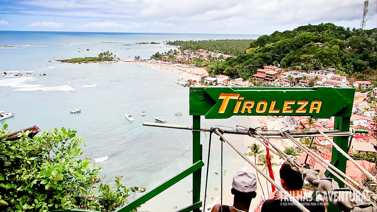 Tiroleza de Morro de São Paulo