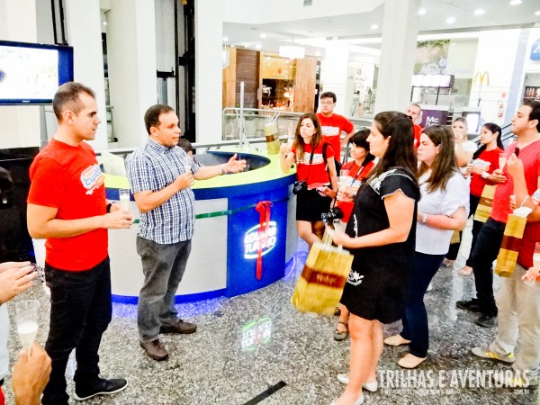 Inauguração do novo quiosque da Loumar Turismo no Cataratas JL Shopping