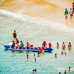 Banana Boat na 1ª Praia